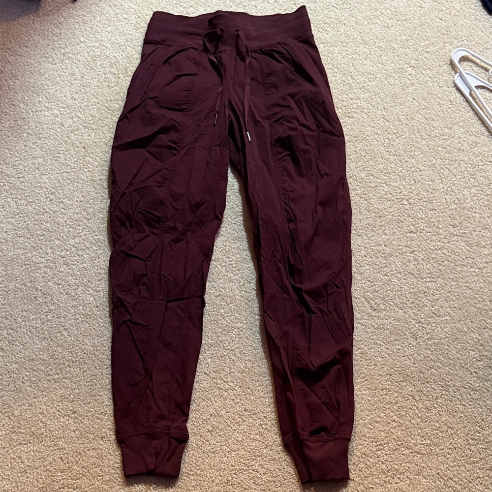 lululemon athletica Maroon Dance Studio Joggers